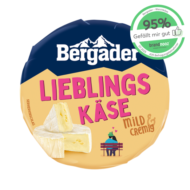 Bergader Lieblingskäse mild & cremig