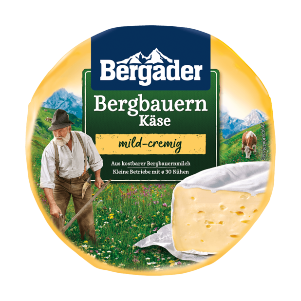 Bergbauern Käse mild-cremig