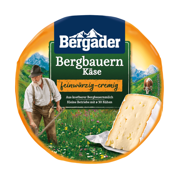 Bergbauern Käse feinwürzig-cremig