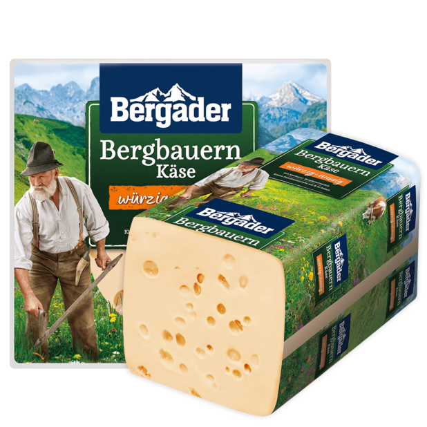 Bergbauern Käse würzig-nussig